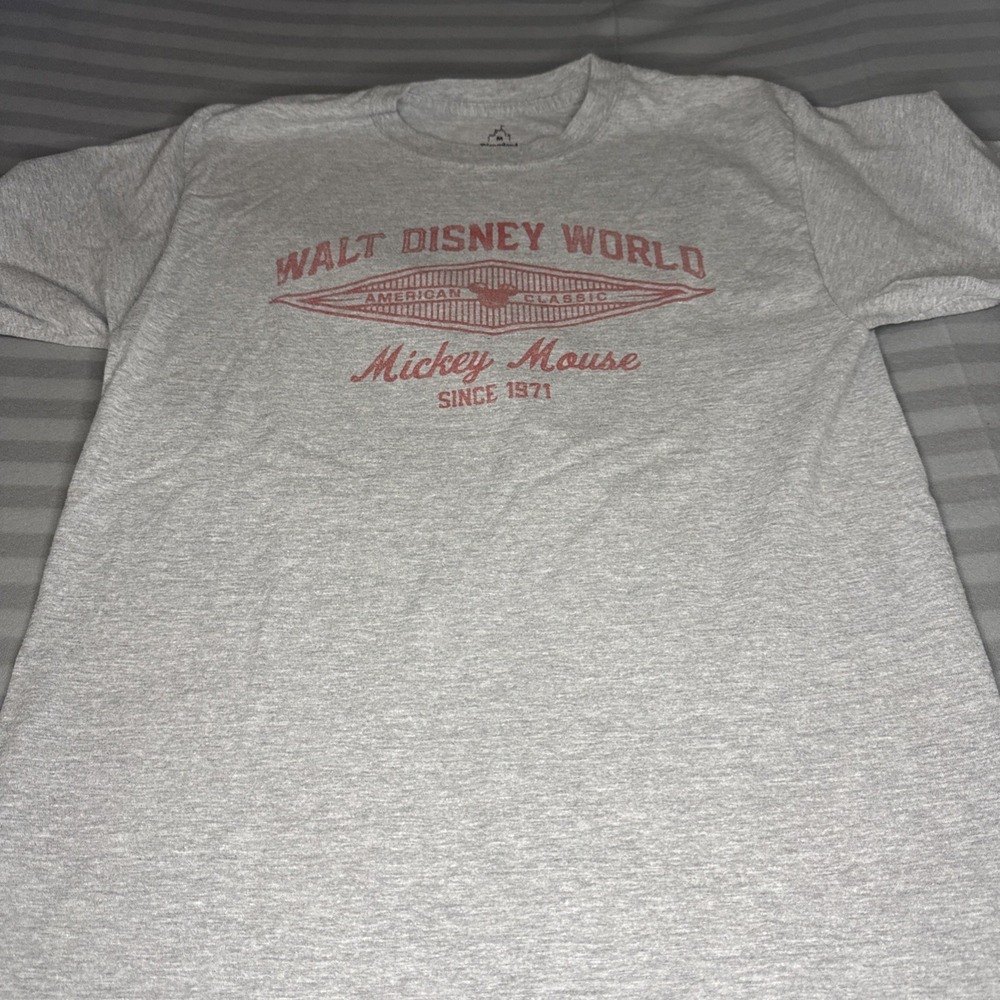 DISNEY LAND AMERICAN CLASSIC‎ DISNEY WORLD MICKEY MOUSE SHIRT MEN'S MEDIUM